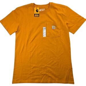 Carhartt | Mustard Yellow Loose Fit T-Shirt | Size S (4-6)